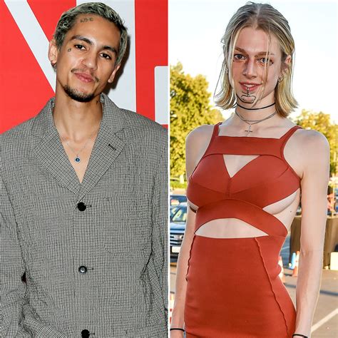 Euphorias Hunter Schafer and Dominic Fike confirm。